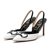 SUPER WHOLESALE | Slingback Pointed Toe Heels