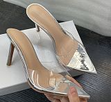 SUPER WHOLESALE | Transparent Open-toe Heels Sandal