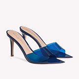 SUPER WHOLESALE | Transparent Open-toe Heels Sandal