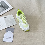 SUPER WHOLESALE |  Sneaker in White and Lime Green
