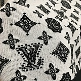 SUPER WHOLESALE | Monogram Off-shoulder Dress