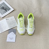 SUPER WHOLESALE |  Sneaker in White and Lime Green