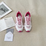 SUPER WHOLESALE |  Sneaker in White and Rose