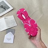 SUPER WHOLESALE |  Sneaker in White and Rose