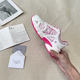 SUPER WHOLESALE |  Sneaker in White and Rose