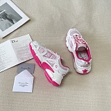 SUPER WHOLESALE |  Sneaker in White and Rose