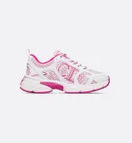 SUPER WHOLESALE |  Sneaker in White and Rose