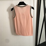 SUPER WHOLESALE |   Knitted Tank Top in Two Tones
