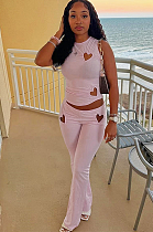 SUPER WHOLESALE |  Heart Cut-out 2Piece Set