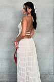SUPER WHOLESALE | Chiffon Open-back Off-shoulder Dress