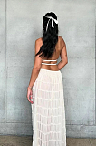 SUPER WHOLESALE | Chiffon Open-back Off-shoulder Dress