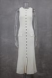 SUPER WHOLESALE | Round Neck Knitted long Dress
