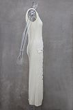SUPER WHOLESALE | Round Neck Knitted long Dress