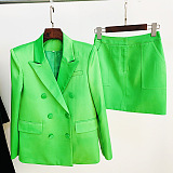 SUPER WHOLESALE | Double-breasted Blazer Set