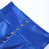 SUPER WHOLESALE | Single-breasted Skirt Set