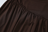SUPER WHOLESALE | Split Strapless Dress