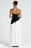 SUPER WHOLESALE | Split Strapless Dress
