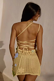 SUPER WHOLESALE | One Shoulder Knitted Dress