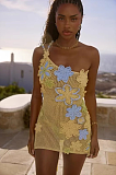 SUPER WHOLESALE | One Shoulder Knitted Dress