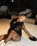 SUPER WHOLESALE | Feather Patchwork 2 Pieces