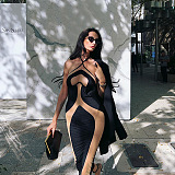 SUPER WHOLESALE |  Halter Long Dress