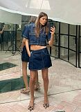 SUPER WHOLESALE | Denim Jacket Set
