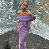 SUPER WHOLESALE | Strapless Chiffon Long Dress