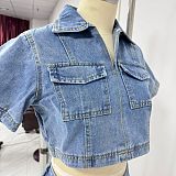 SUPER WHOLESALE | Denim Jacket Set