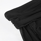 SUPER WHOLESALE | Strapless Chiffon Long Dress