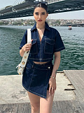 SUPER WHOLESALE | Denim Jacket Set
