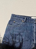 SUPER WHOLESALE | Feather Denim Set