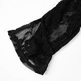 SUPER WHOLESALE | Lace Jumpsuit in Black
