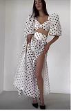 SUPER WHOLESALE |  Polka Dot Skirt Set