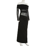 SUPER WHOLESALE | Strapless Chiffon Long Dress