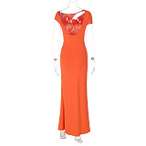 SUPER WHOLESALE |  Cut-out Open Back Dress