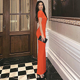 SUPER WHOLESALE |  Cut-out Open Back Dress