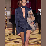 SUPER WHOLESALE |  Plunge Neck Blazer Top