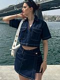 SUPER WHOLESALE | Denim Jacket Set