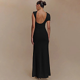 SUPER WHOLESALE |  Cut-out Open Back Dress