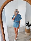 SUPER WHOLESALE | Denim Jacket Set