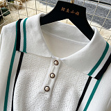 SUPER WHOLESALE |  Striped Shirt Dress