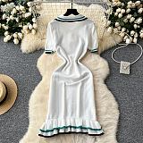 SUPER WHOLESALE |  Striped Shirt Dress