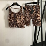 SUPER WHOLESALE | Leopard  Shorts Set