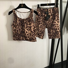 SUPER WHOLESALE | Leopard  Shorts Set