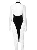 SUPER WHOLESALE | Off-shoulder Silm-fit Dress