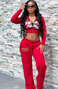 SUPER WHOLESALE | Printed Jogging Suit