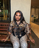 SUPER WHOLESALE | Over-size Lace Jersey Top