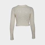 SUPER WHOLESALE | Plaid Sweater Top