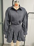SUPER WHOLESALE |  Lantern Sleeves Dress