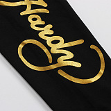 SUPER WHOLESALE | Printed Jogging Suit in Black